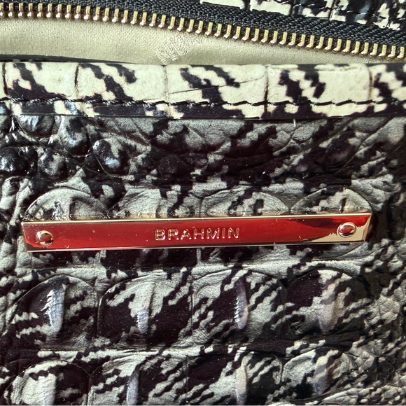 Brahmin - Medium Asher - Houndstooth Ombre Melbourne - Excellent Condition - Picture 11 of 15